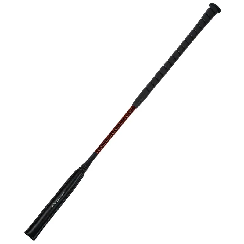 Dever Rider ProCush Flat Race Whip - Burgundy