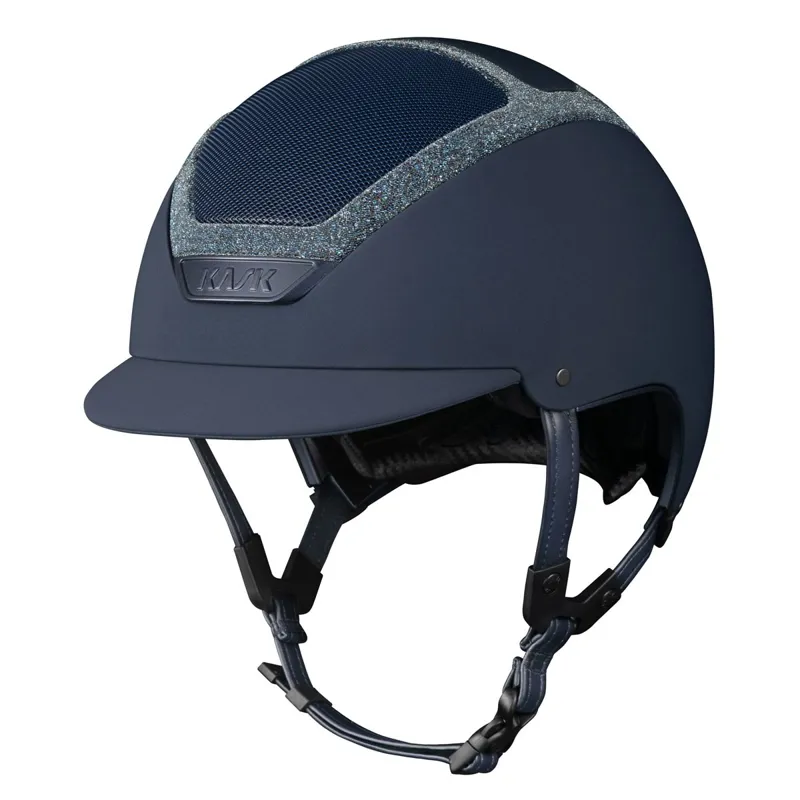 KASK Dogma Chrome Crystals Frame Helmet - Navy/Navy