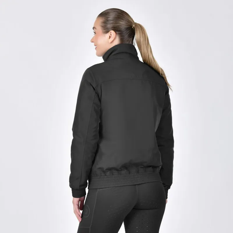 Dublin Zip Through Team Women's Waterproof Blouson Jacket - Black-3