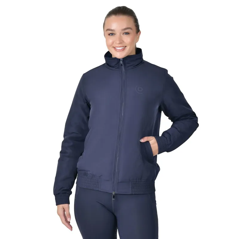 Dublin Zip Through Team Women's Waterproof Blouson Jacket - Navy
