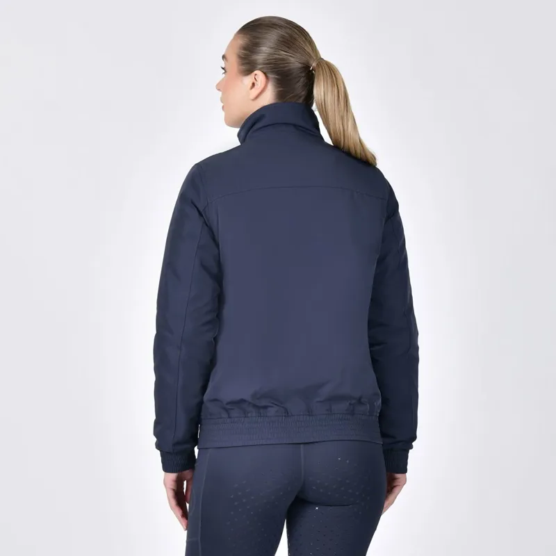 Dublin Zip Through Team Women's Waterproof Blouson Jacket - Navy-2