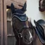 Dyon Diamond Fly Bonnet - Navy