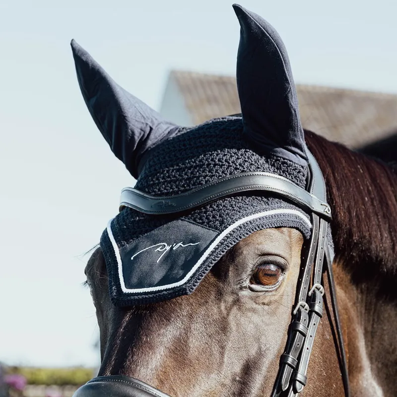 Dyon Diamond Fly Bonnet - Navy-1