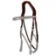 Dy'on New English Hackamore Bridle Headpiece - Brown
