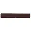 Dy'on Leather Padded Curb Chain Cover with Neoprene - Brown