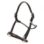 Dy'on US Collection Leather Halter with Adjustment - Brown