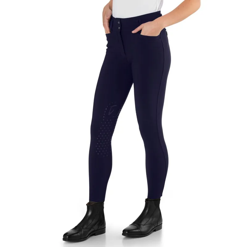 EGO7 Jumping CA Knee Grip Women's Breeches - Navy