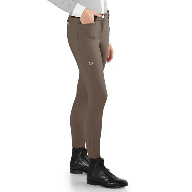 EGO7 Jumping EJ Knee Grip Womens Breeches - Turtledove
