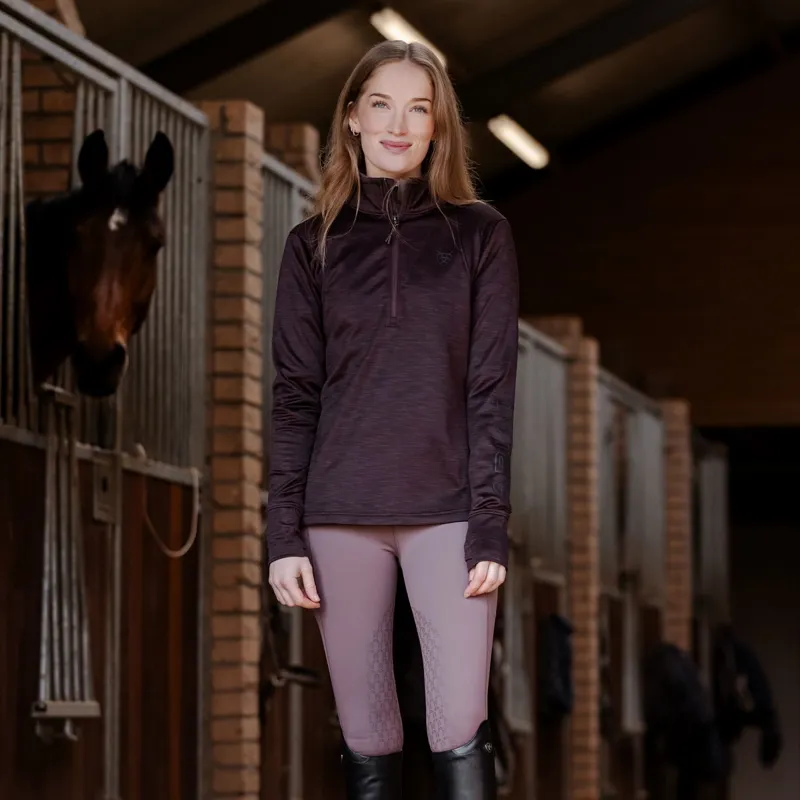 Ariat EOS 2.0 Full Grip Women's Riding Tights - Iron-6