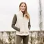 Ariat Laviolette Womens Full Zip Vest - Almond Milk
