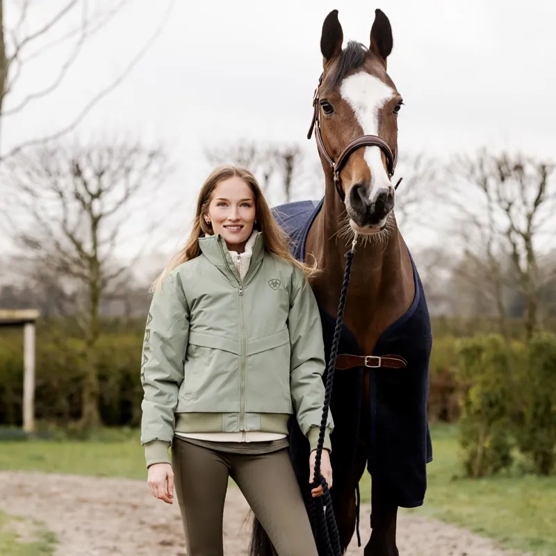 Ariat Stable 2.0 Insulated Women's Jacket - Oil Green-1