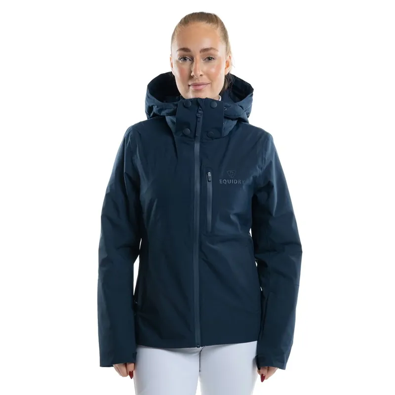 EQUIDRY Iris Women's Waterproof Riding Jacket - Navy