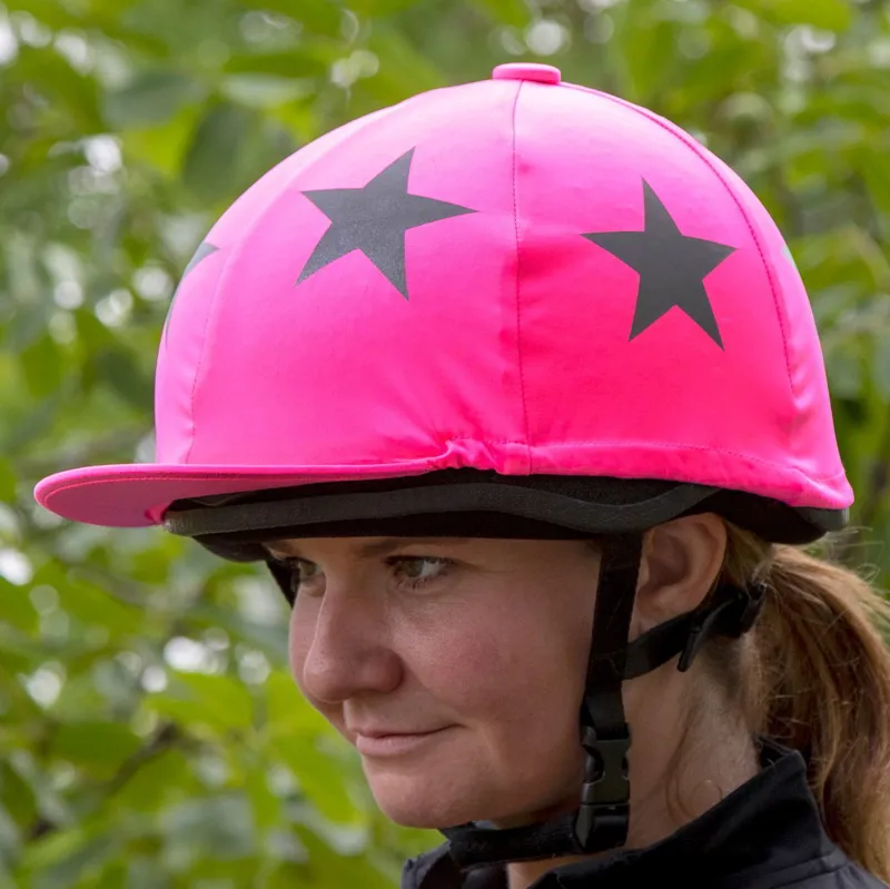 EQUI-FLECTOR Helmet Cover - Pink