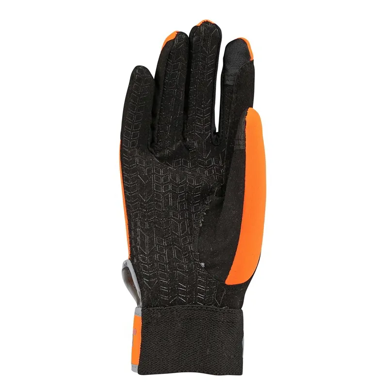 EQUI-FLECTOR Adult Riding Gloves - Orange-1