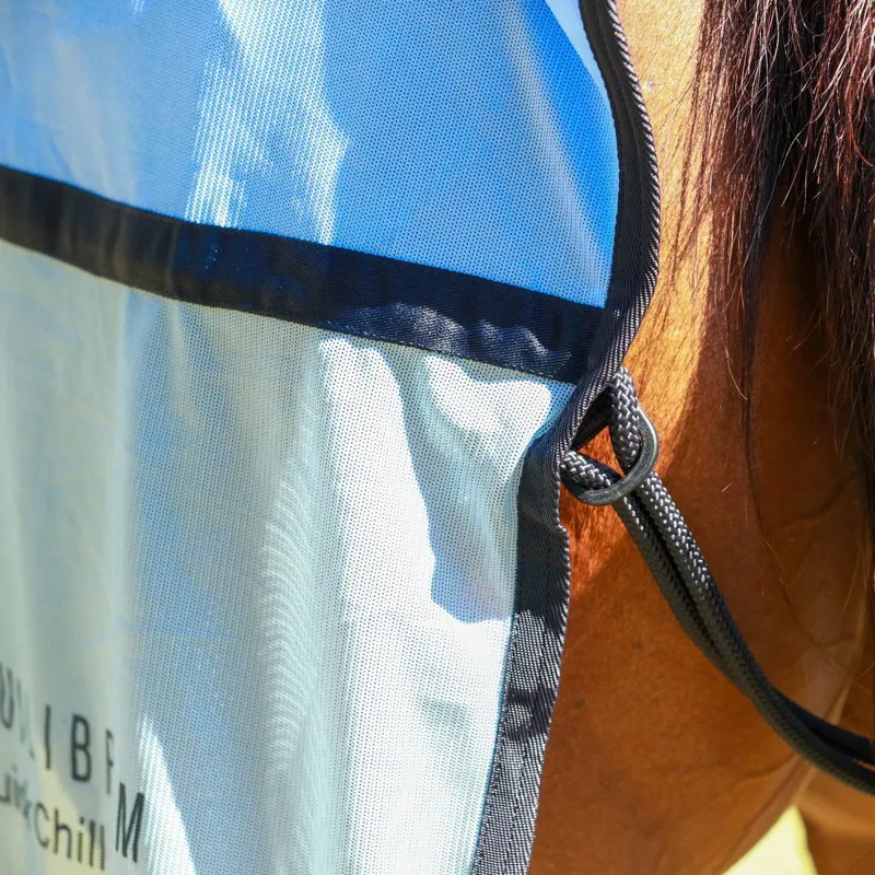 Equilibrium Quick Chill Detachable Neck Cooling Sheet - Light Blue-7