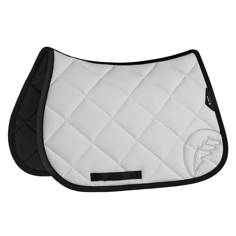 Equiline Enage Rombo Pony Saddle Pad - White