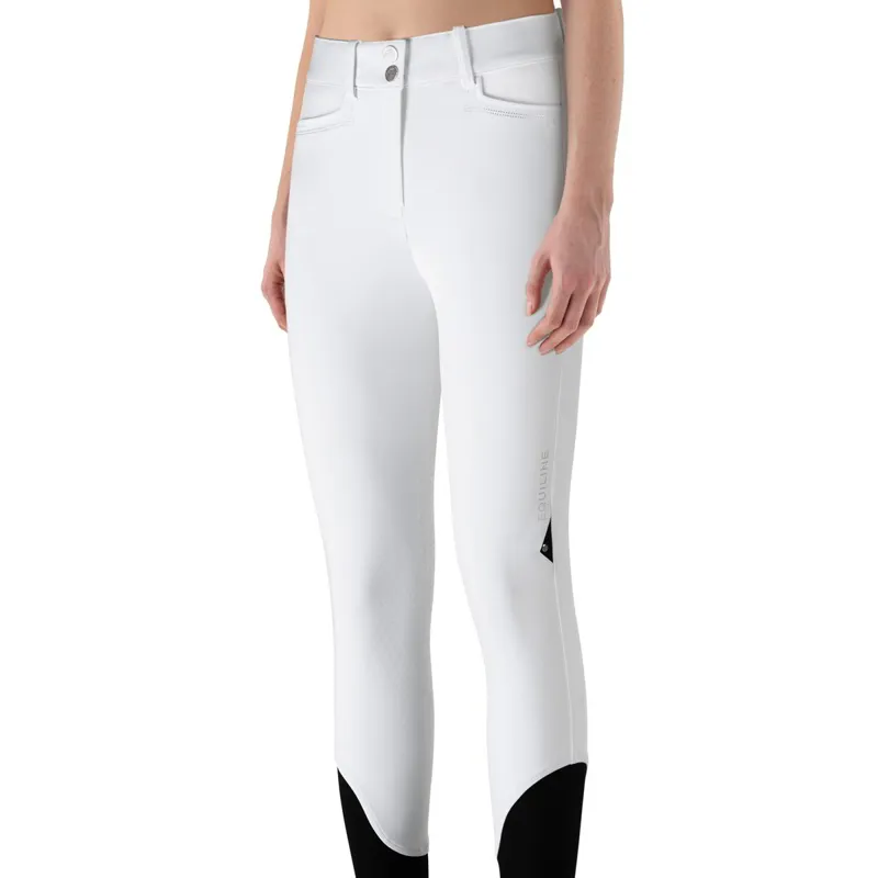 Equiline Elverkh Knee Grip Women's Competition Breeches - White
