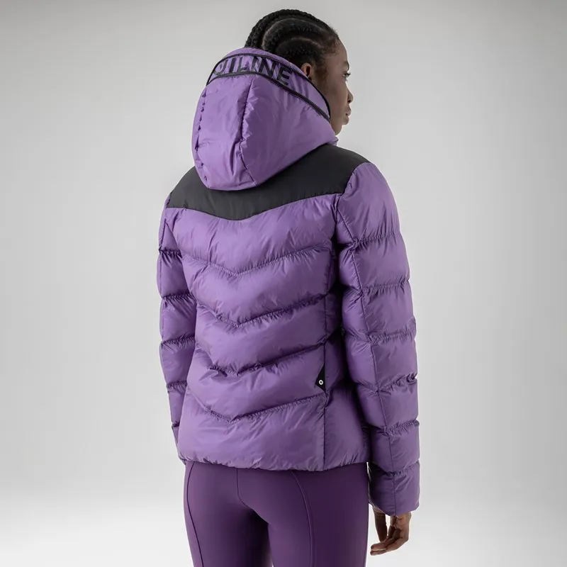 Equiline Caiety Women's Ripstop Padded Jacket - Patrician Purple-1