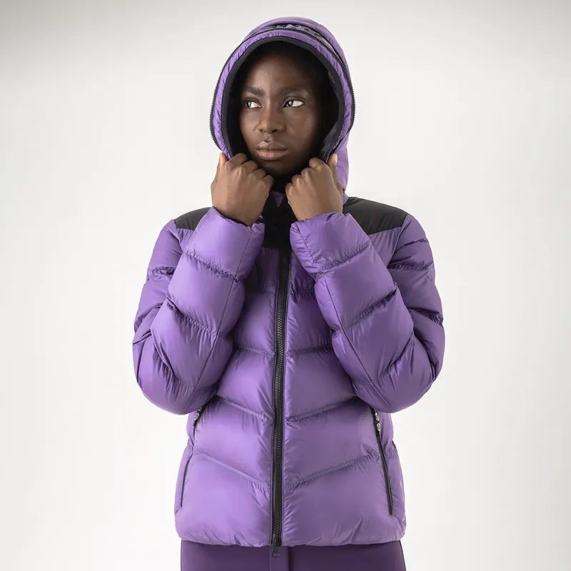 Equiline Caiety Women's Ripstop Padded Jacket - Patrician Purple-2