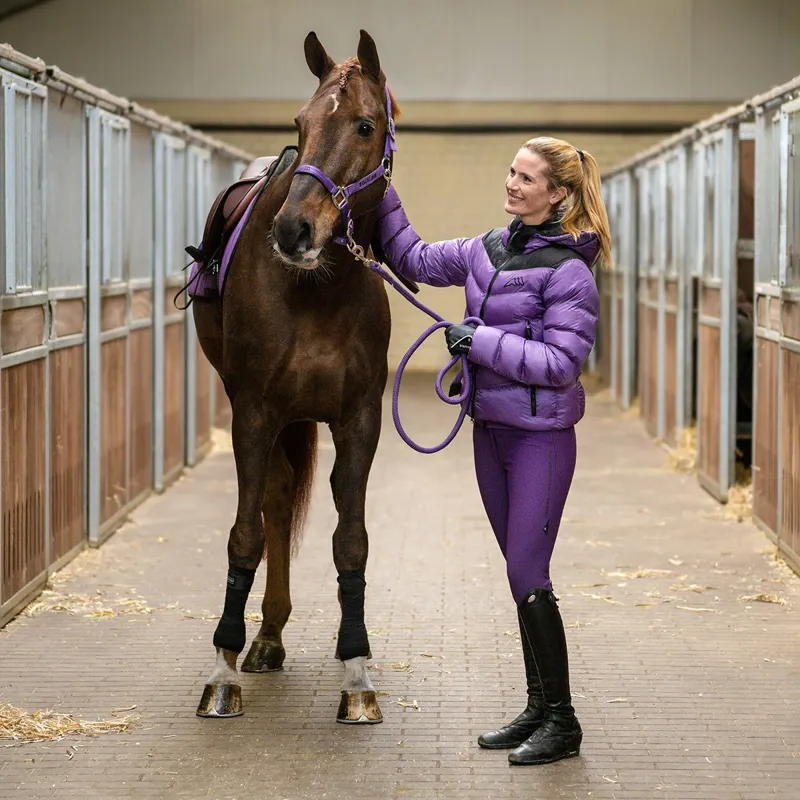 Equiline Caiety Women's Ripstop Padded Jacket - Patrician Purple-7