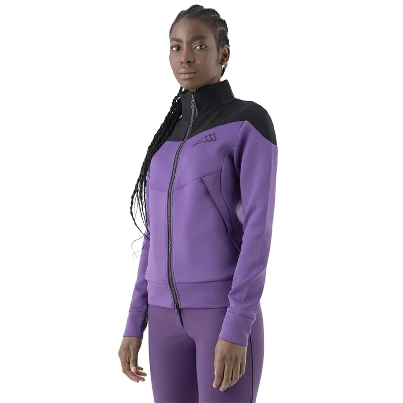 Equiline Cartac Womens Technical Sweatshirt - Patrician Purple