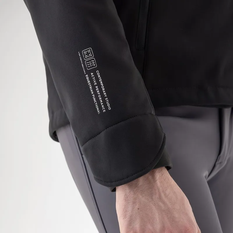Equiline Ceeka Men's Soft Shell Jacket - Black-3