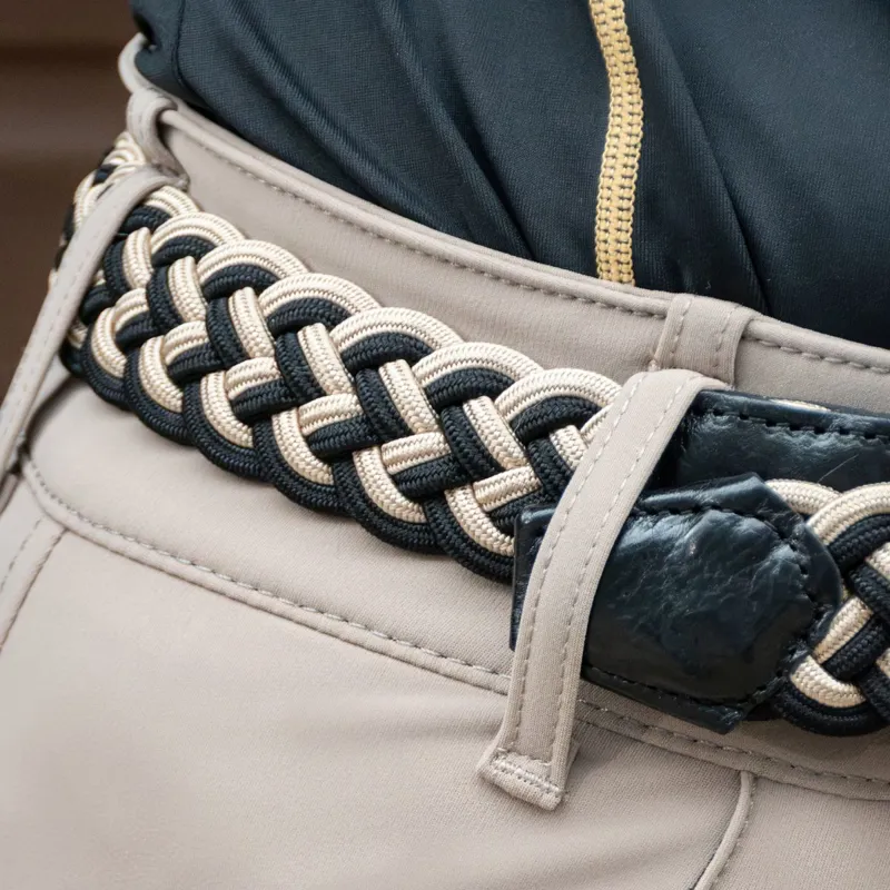 Equiline Cumiec Braided Belt - Black-4
