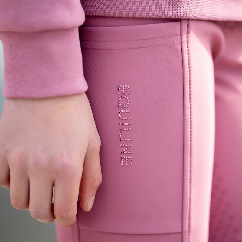 Equiline Eqcleof Full Grip Junior Girls Breeches - Daybreak-1