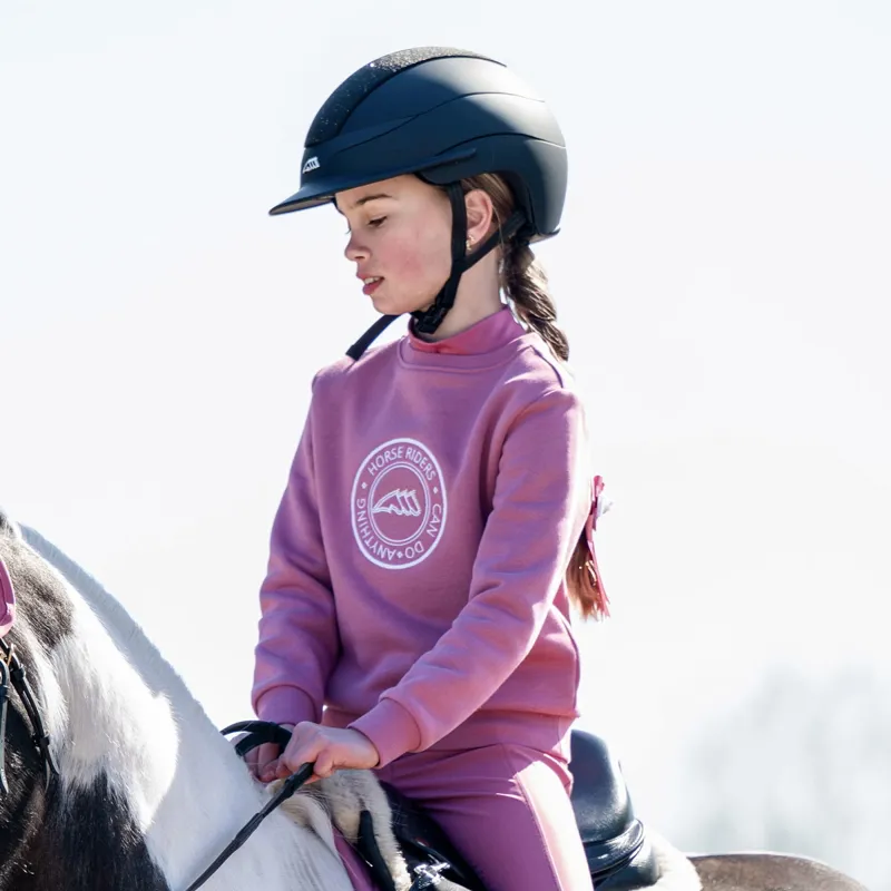 Equiline Eqgepa Junior Girls Sweater - Daybreak