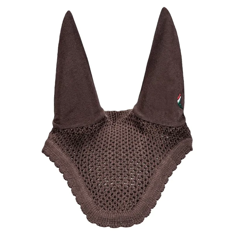 Equiline Kim Competition Ear Bonnet - Brown