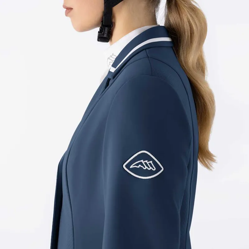Equiline Ebony Women's Show Coat - Dark Denim-3