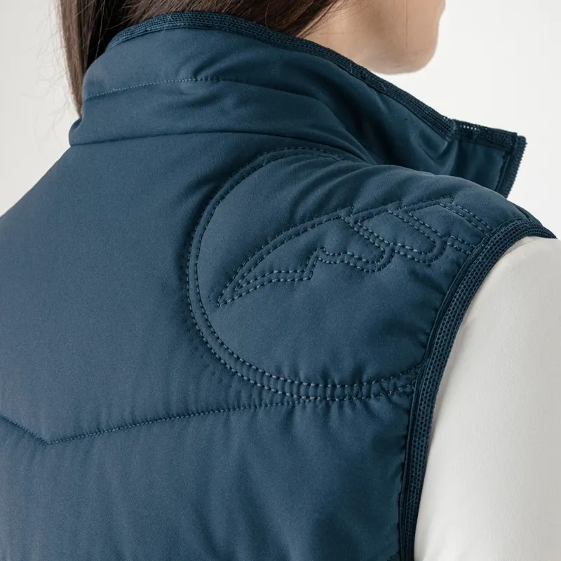 Equiline Elysir Womens Padded Vest - Legion Blue-2