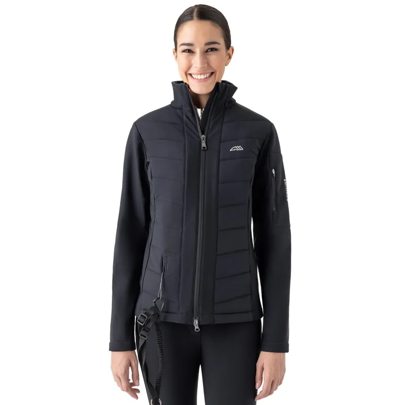 Equiline Entrec Women's Airbag-Compatible Softshell Jacket - Black