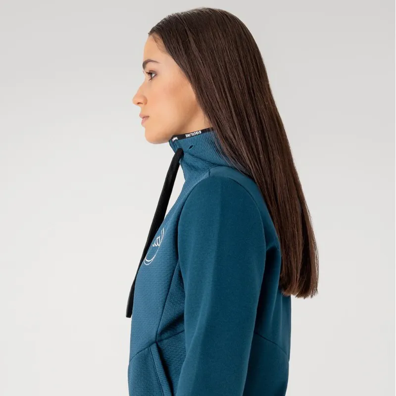 Equiline Eolis Women's Full Zip Hoodie - Legion Blue-2