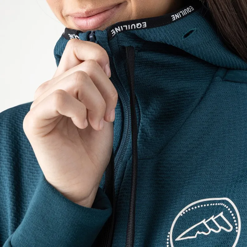 Equiline Eolis Women's Full Zip Hoodie - Legion Blue-5