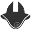 Equiline Eonda Ear Net - Black