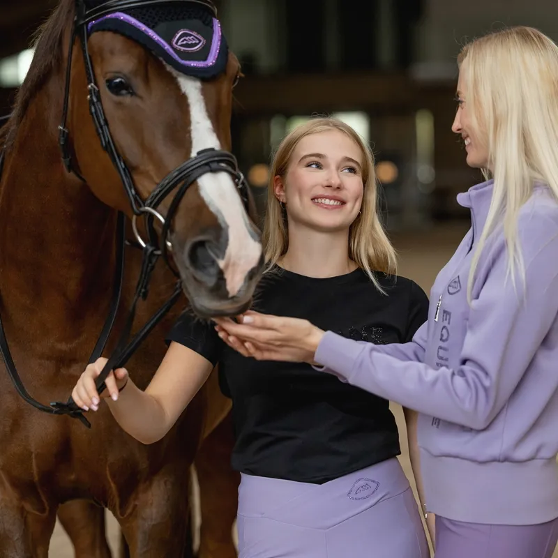 Equiline Eqglempa Full Zip Sweatshirt - Mauve-9