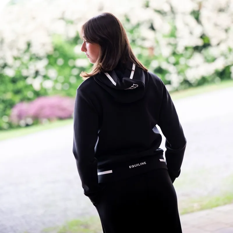 Equiline Eqcetir Womens Tech Sweatshirt - Black Pre-Order-4