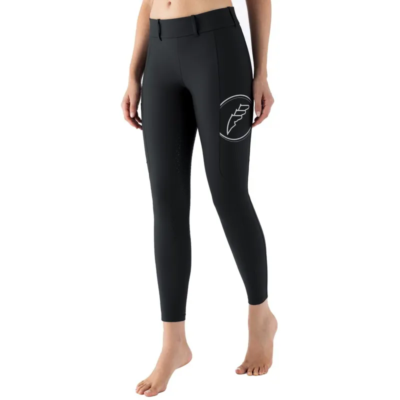 Equiline Evrafh Full Grip Women's Riding Tights - Black