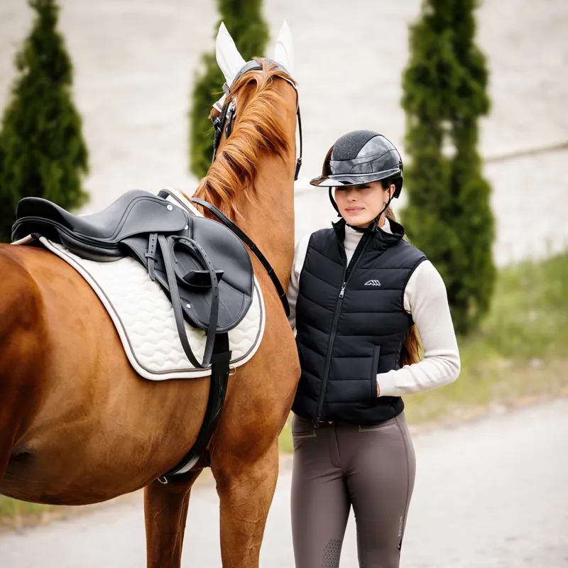 Equiline Elysir Womens Padded Vest - Black-4