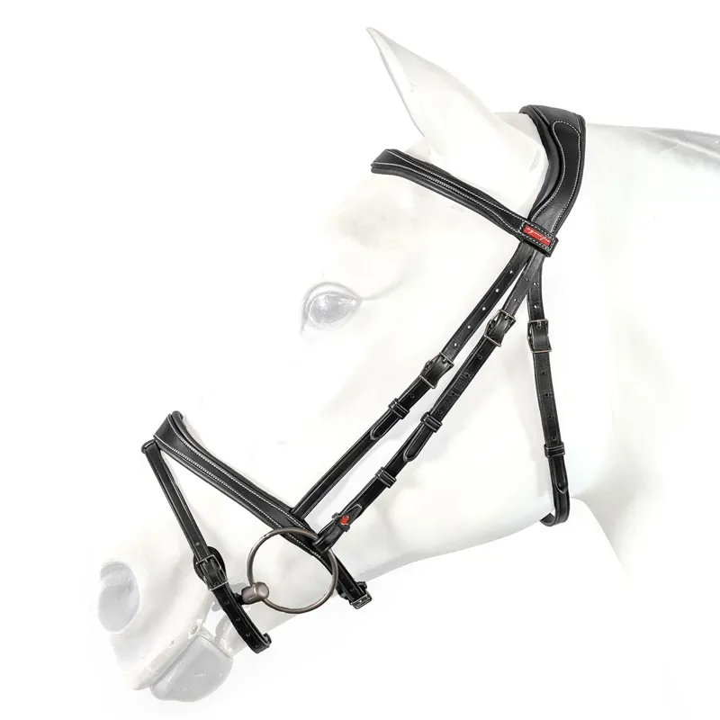 Equipe BR71 Anatomical Flash Bridle - Black