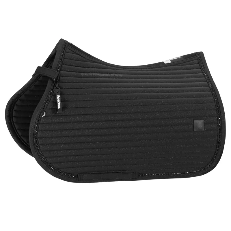 Eskadron Dynamic Sparkle Crystal Saddle Pad - Black