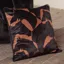 Eskadron Heritage Velvet Pillow Cover - Horse Head - Black/Almond