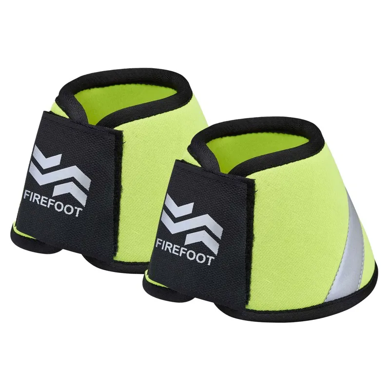 Firefoot Reflective Bell Boots - Hi-Vis Yellow