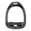 Flex-On Green Composite Ultra Grip Stirrups - Dark Gray/Black/Black