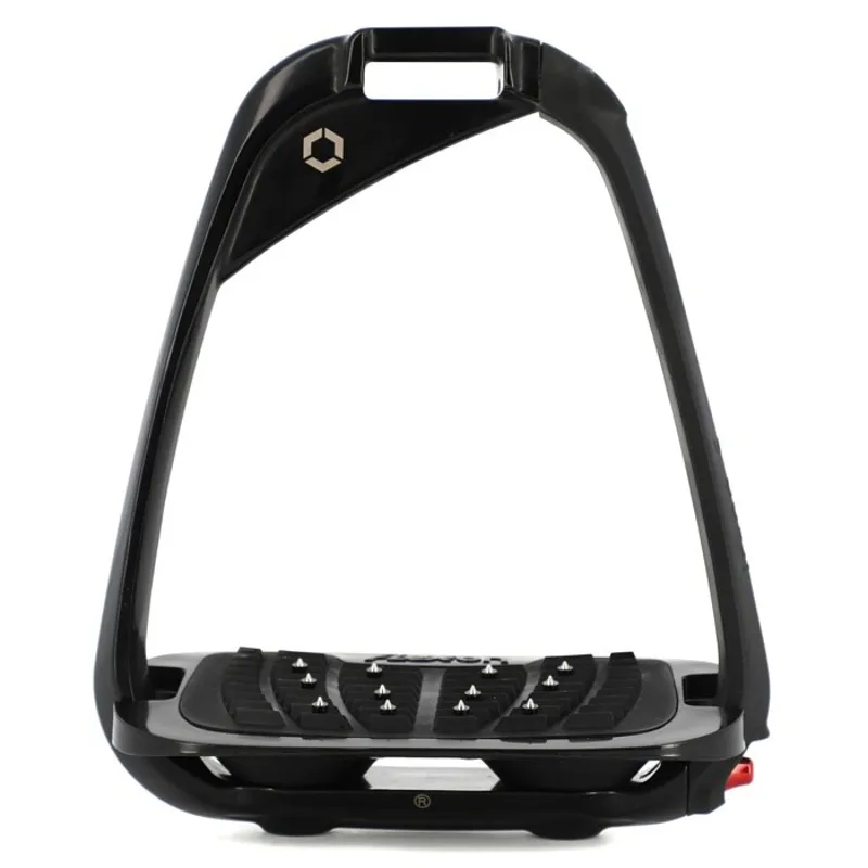 Flex-on Iron-S Ultra Grip Stirrups - Black/Black/Black/Black