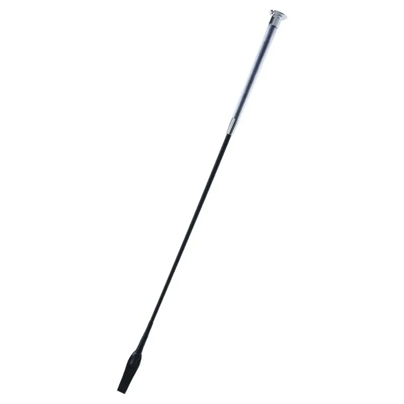 Redpost Gel Handle Riding Whip - Black