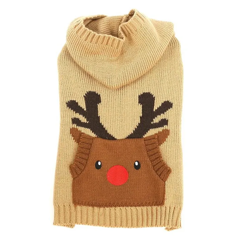 Happy Pet Christmas Dog Sweater - Reindeer