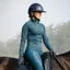 Holland Cooper Chiltern Womens Base Layer - Mineral Blue