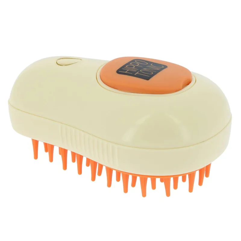 Hippo-Tonic Steam Curry Comb - Cream